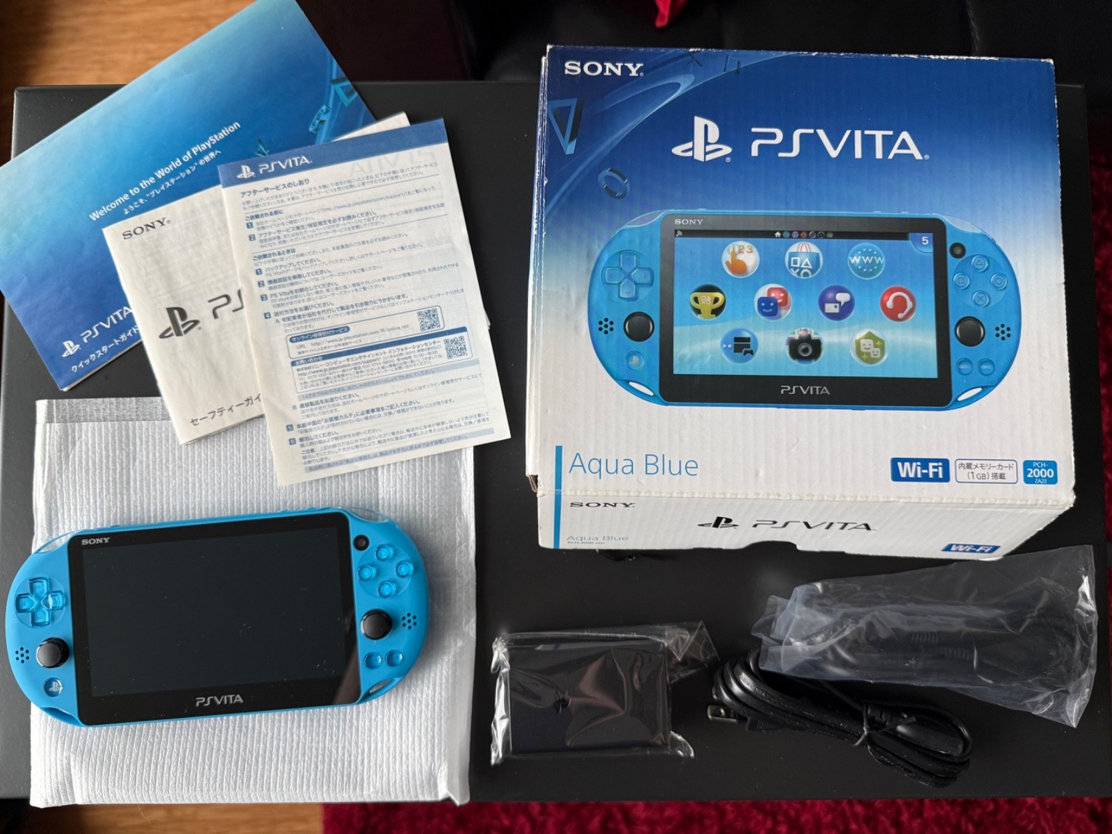 Sony PS Vita Console Aqua Blue (PCH-2000) Brand New Unused