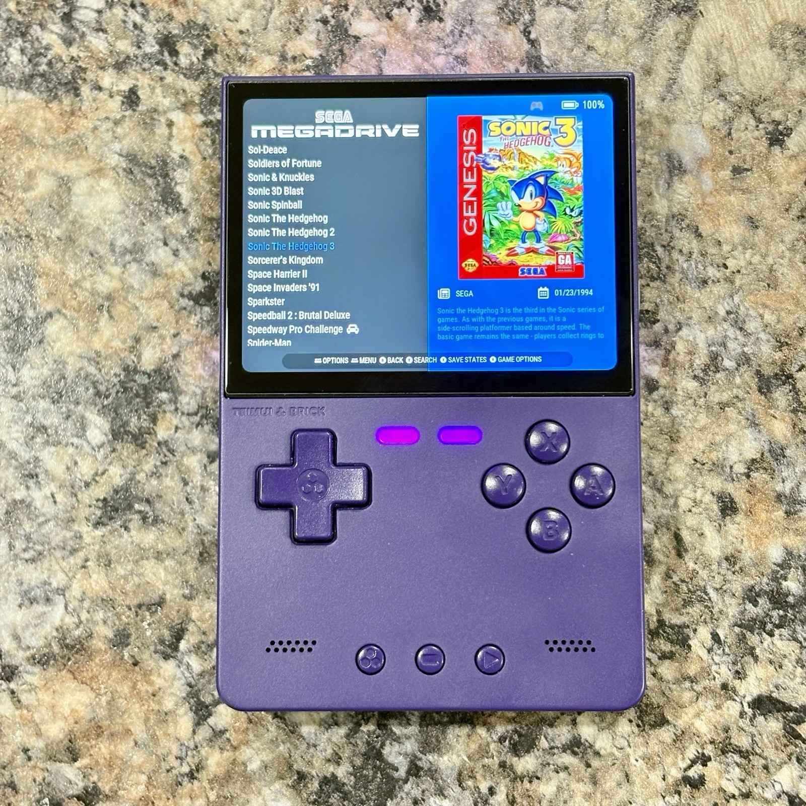Trimui Brick Retro Gaming Handheld, New 64GB Card, Custom Loaded Ready To Play