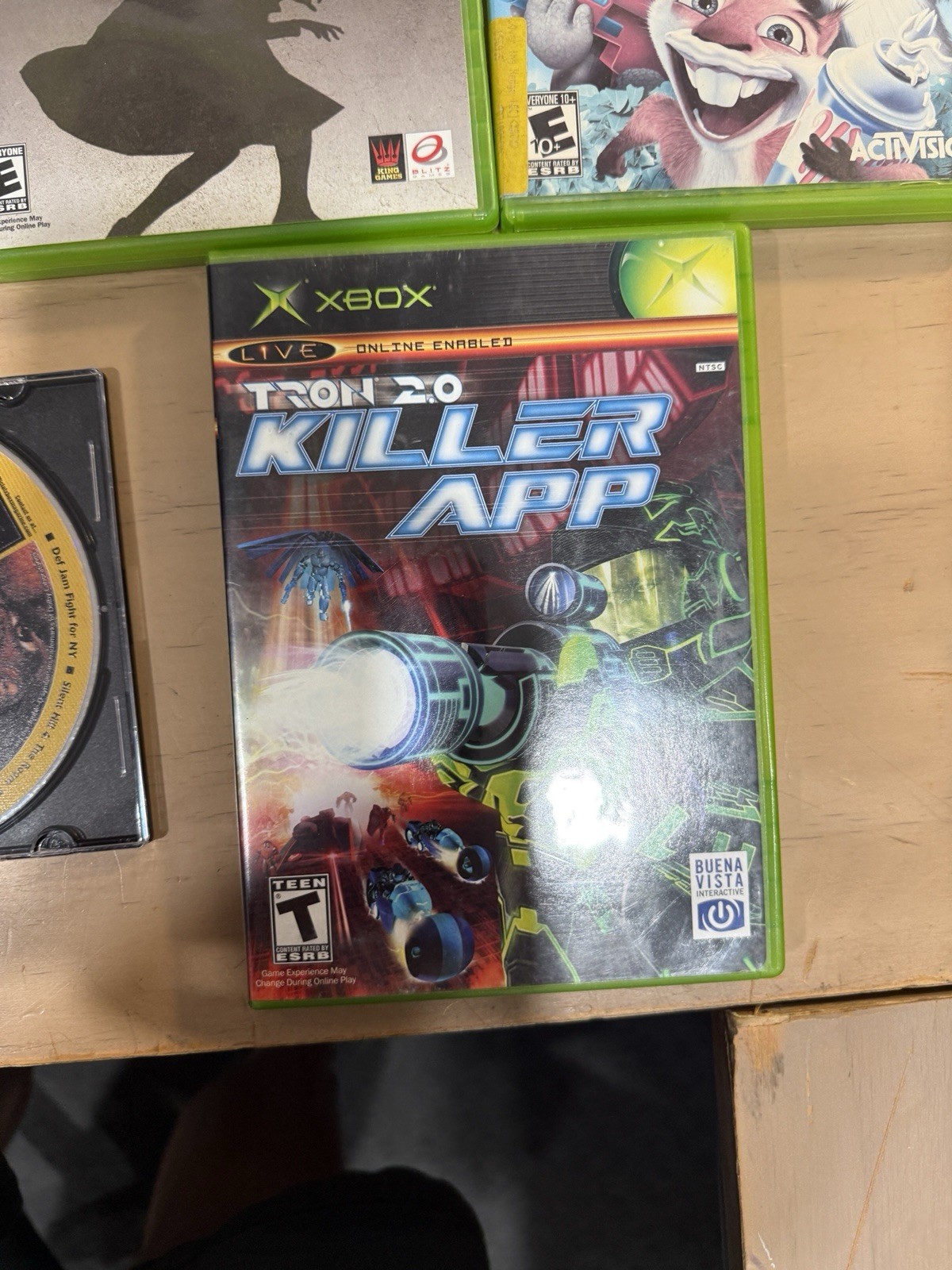 Microsoft Xbox System 5 Game And Demo game Controller Tested