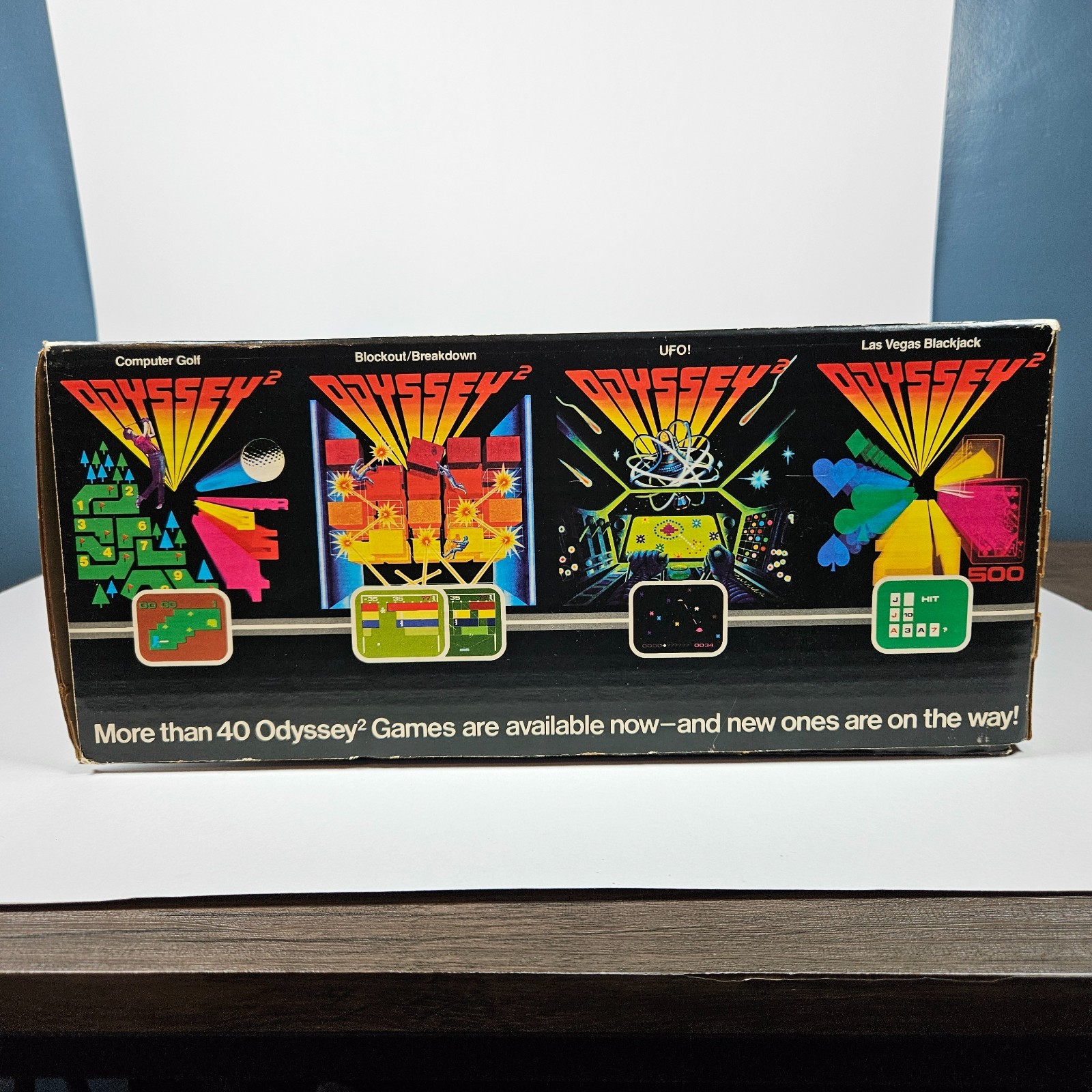 Magnavox Odyssey 2 CIB Launch Edition With Styrofoam, Plastic, and Paperwork