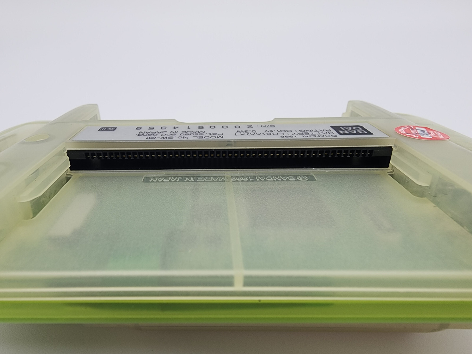 Bandai WonderSwan Color Sherbet Melon Complete in Box (CIB) – Japan + Manual