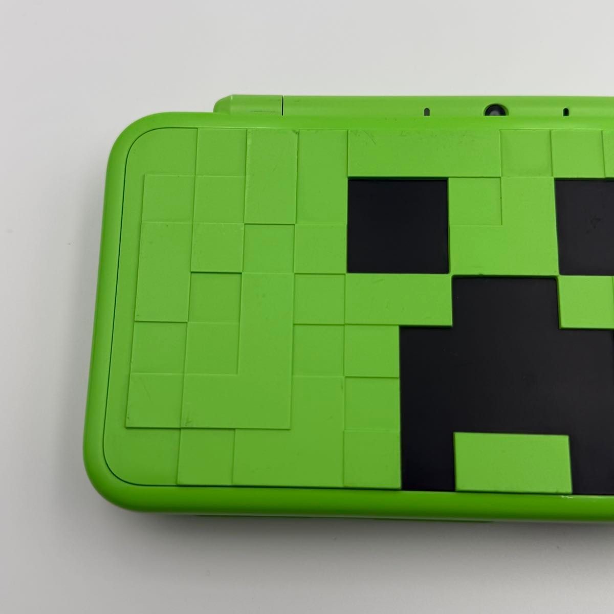 New Nintendo 2DS XL LL Minecraft Creeper Console Stylus Working Japanese ver
