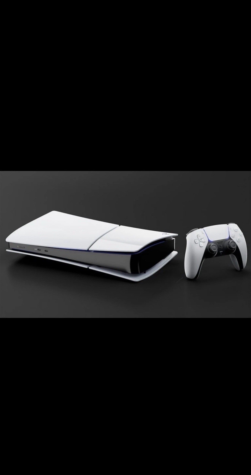 Playstation 5 Slim Console 1TB Storage w/ Controller, HDMI & Power Cable
