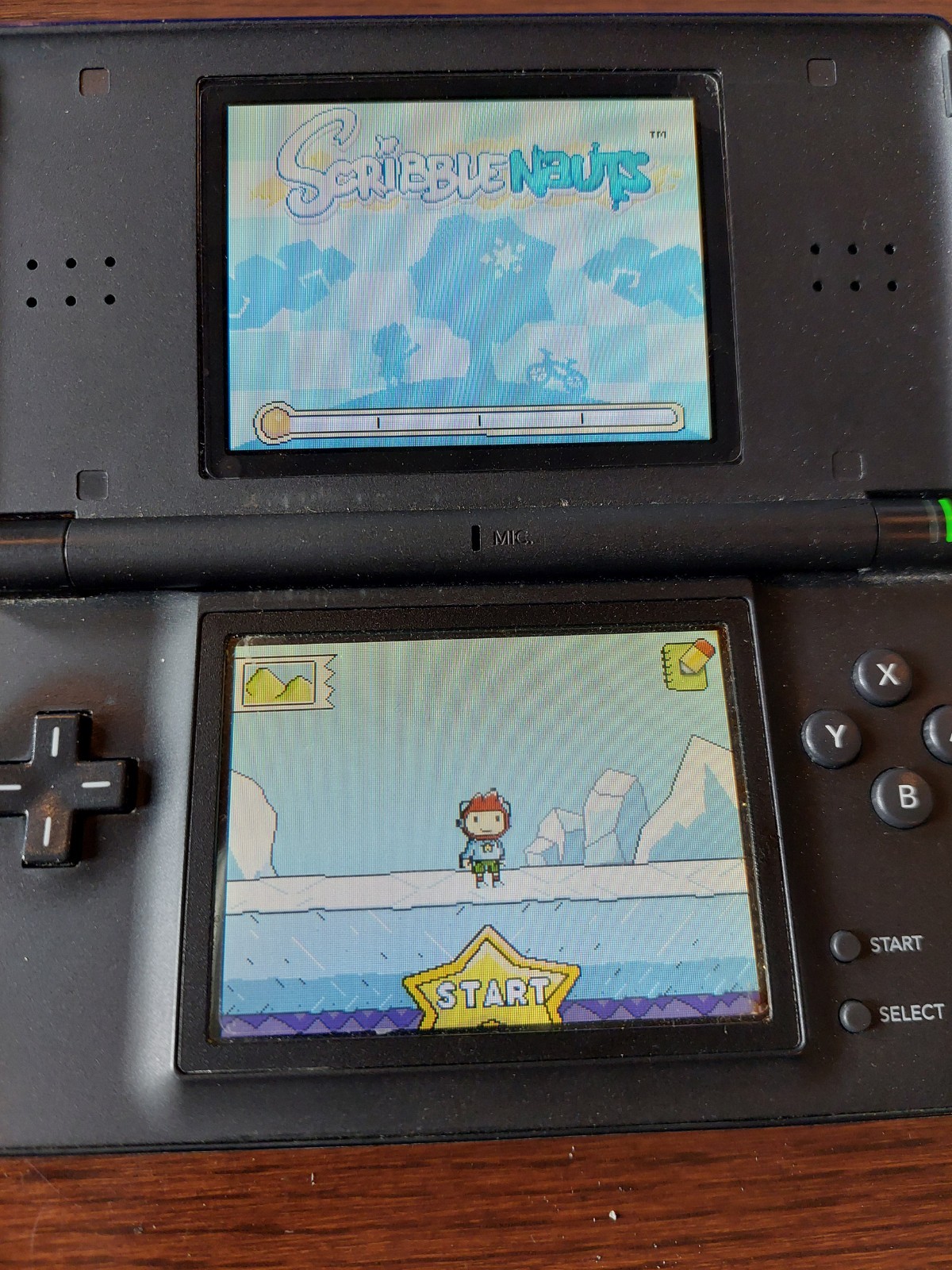 Nintendo DS Lite Blue Tested Working Console Charger Stylus Included 3 games inc