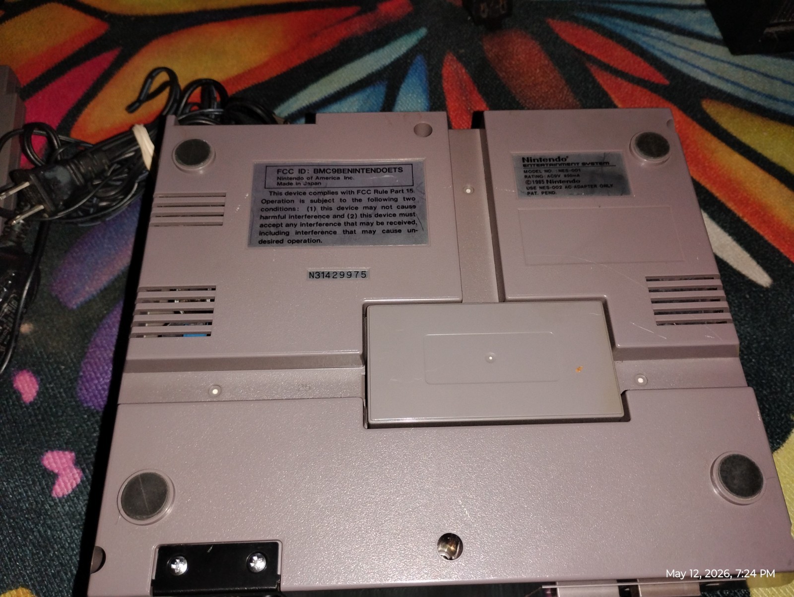 Nes Console 8 games and controllers light up Bundle new OEM 72 and LED Mods