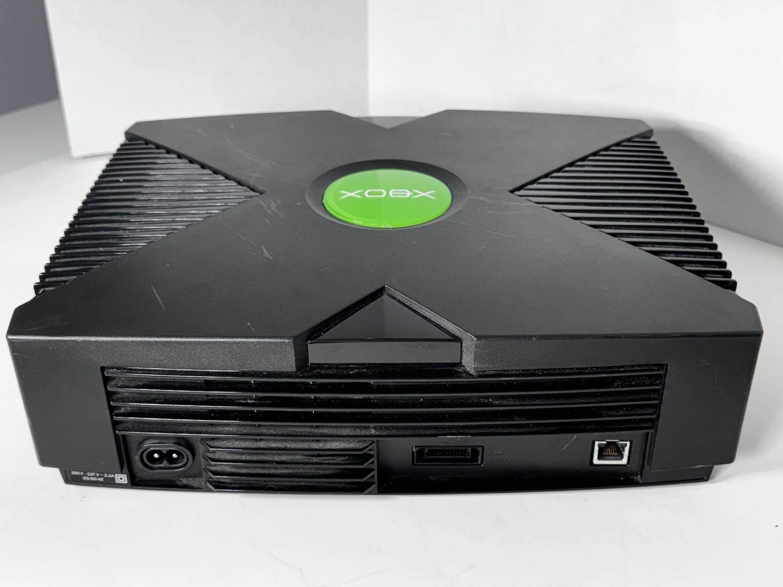 Microsoft Xbox Original Console 2 Controllers, Joystick, Wires & Games – Tested