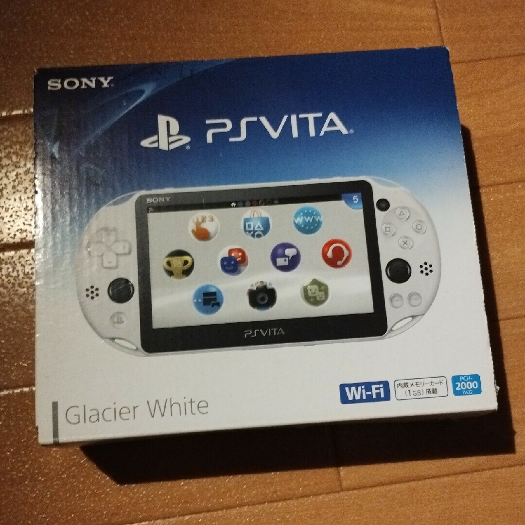Sony PS Vita PCH-2000ZA22 slim Wi-Fi White Console Body Good condition