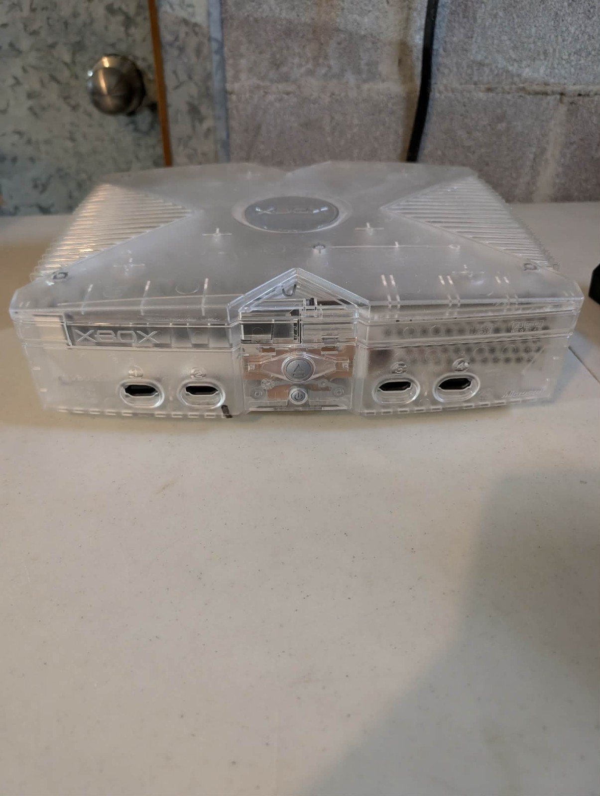 Microsoft Xbox Crystal Limited Edition Translucent Console + 1 CONTROLLER