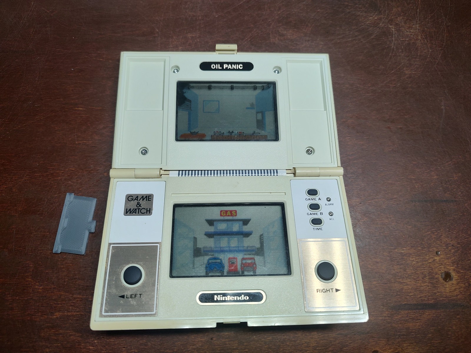 NINTENDO Oil Panic Game & Watch OEM works working OP-51 1982 Game & Watch