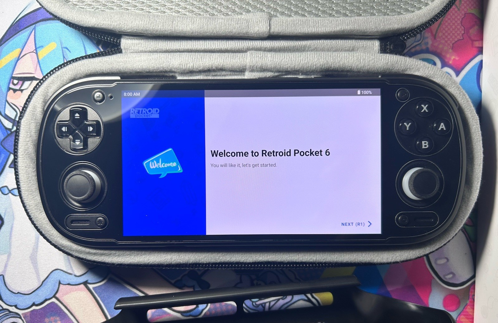 Retroid Pocket 6 | 8GB RAM + 128G | D-Pad Top + Accessories & 4K ACER HDMI HUB