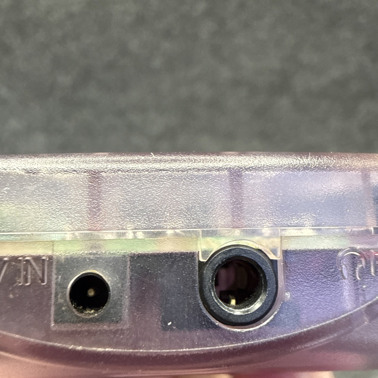 Nintendo Game Boy Color Atomic Purple CGB-001 Cleaned & TESTED