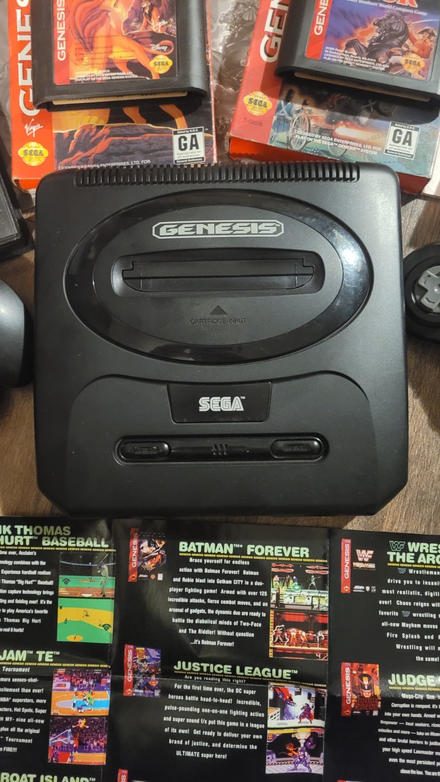 Sega Genesis Console Bundle (Working)
