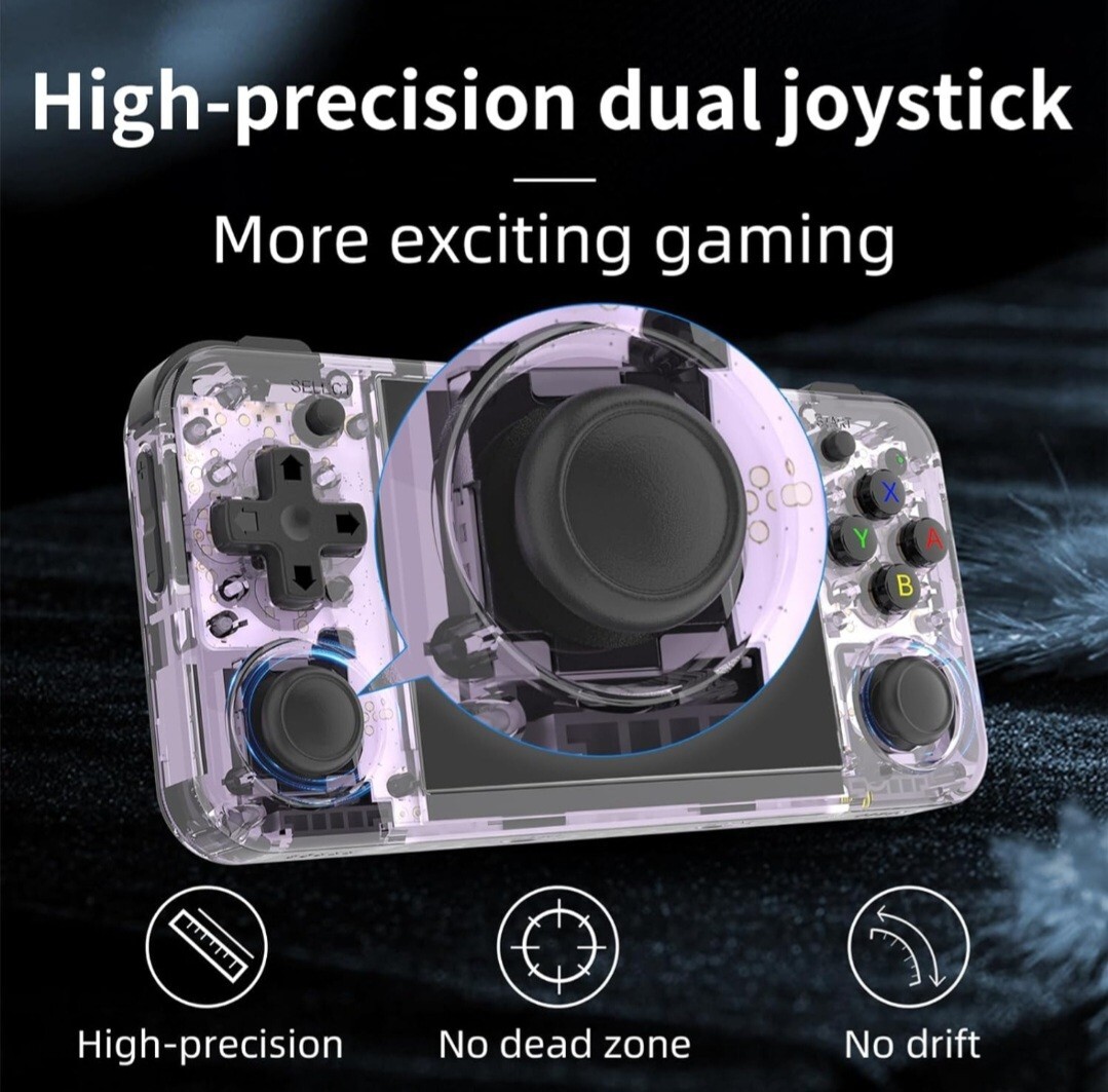 ANBERNIC NEW RG35XX H Retro Handheld Video Game Console 3.5″ IPS 3300mAh Battery