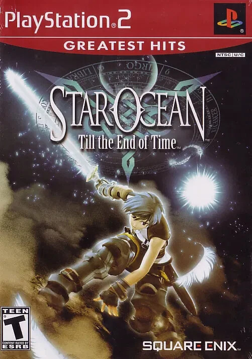 Star Ocean Till the End of Time (Greatest Hits) PS2 New Game Special (2005 RPG)