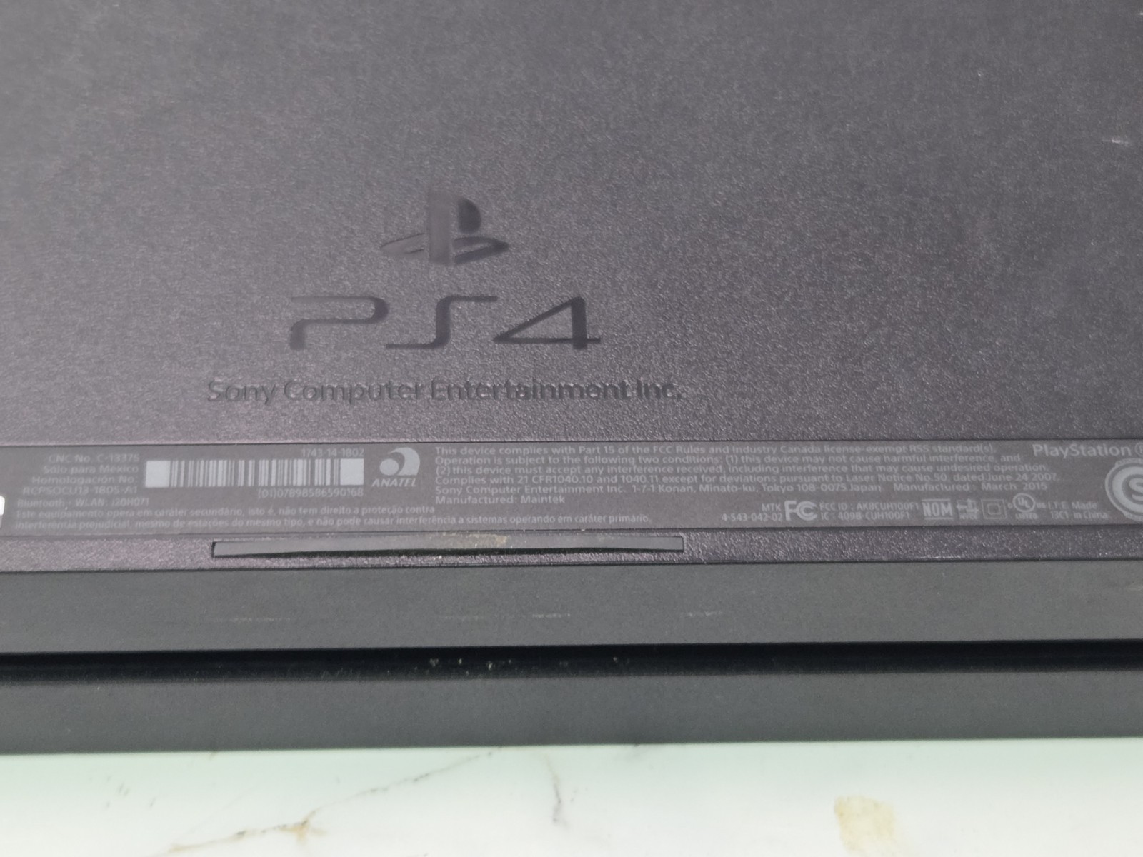 Sony PlayStation 4 500 GB Console Black CUH-115A Console Only!
