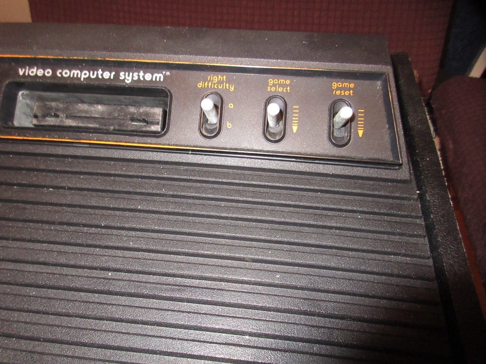 Atari 2600 (CX-2600) Heavy Sixer Console Sunnyvale Tested – Working OK