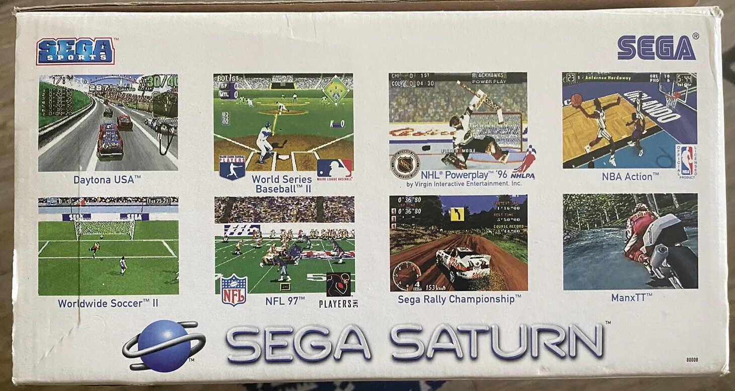 SEGA Saturn Home Console – Black
