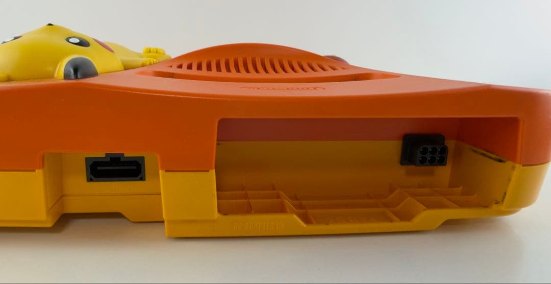Nintendo 64 Pikachu Console System Boxed Pokemon Orange & Yellow Edition Used