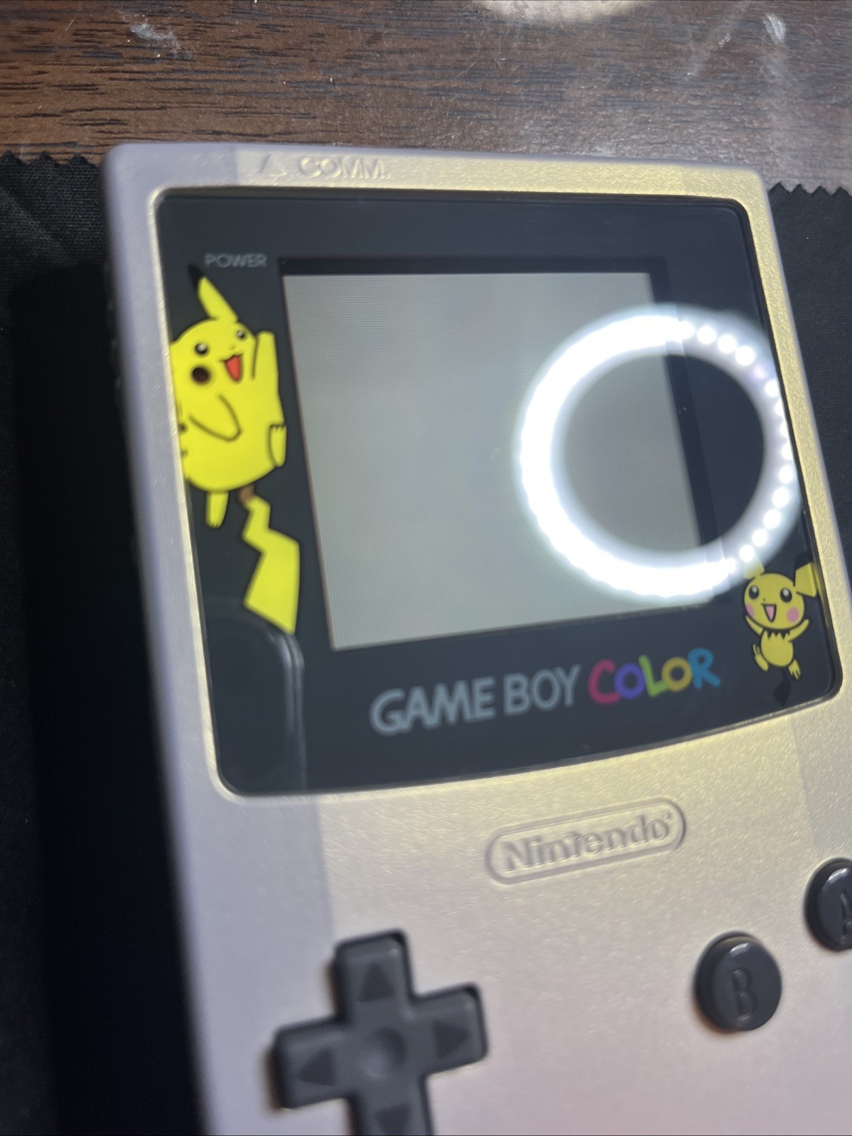 Unused Nintendo GameBoy Color Pikachu Edition Limited Edition GameBoy Color