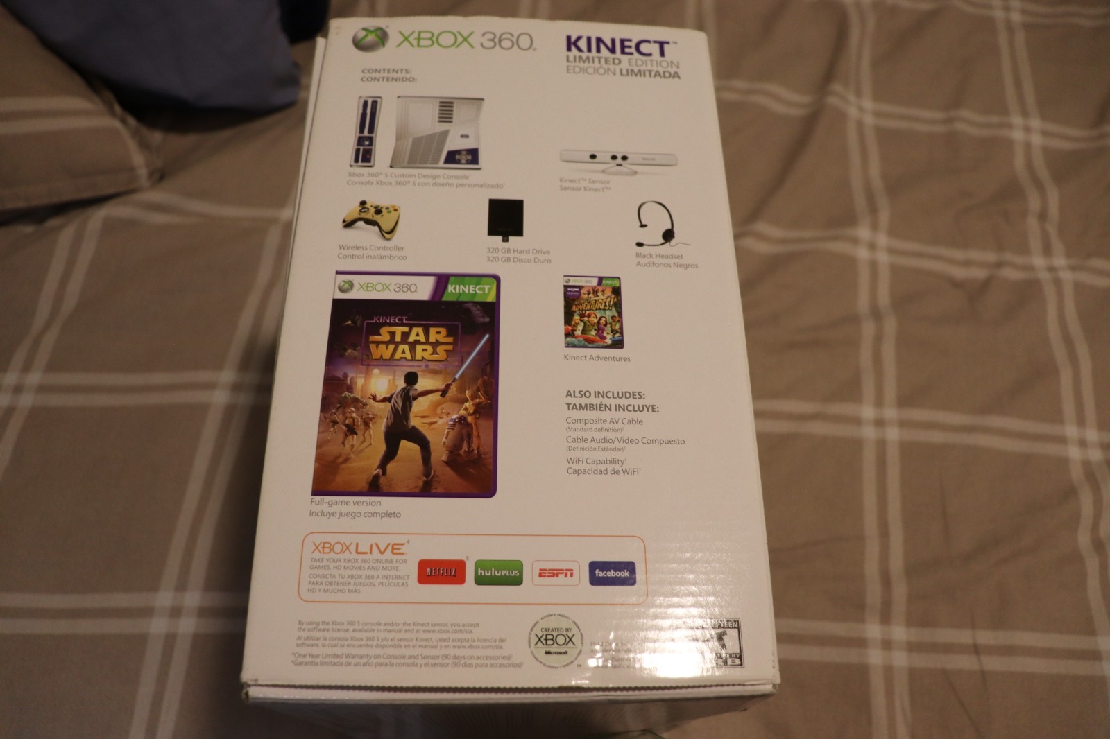 Microsoft Xbox 360 320GB Kinect Star Wars Limited Edition