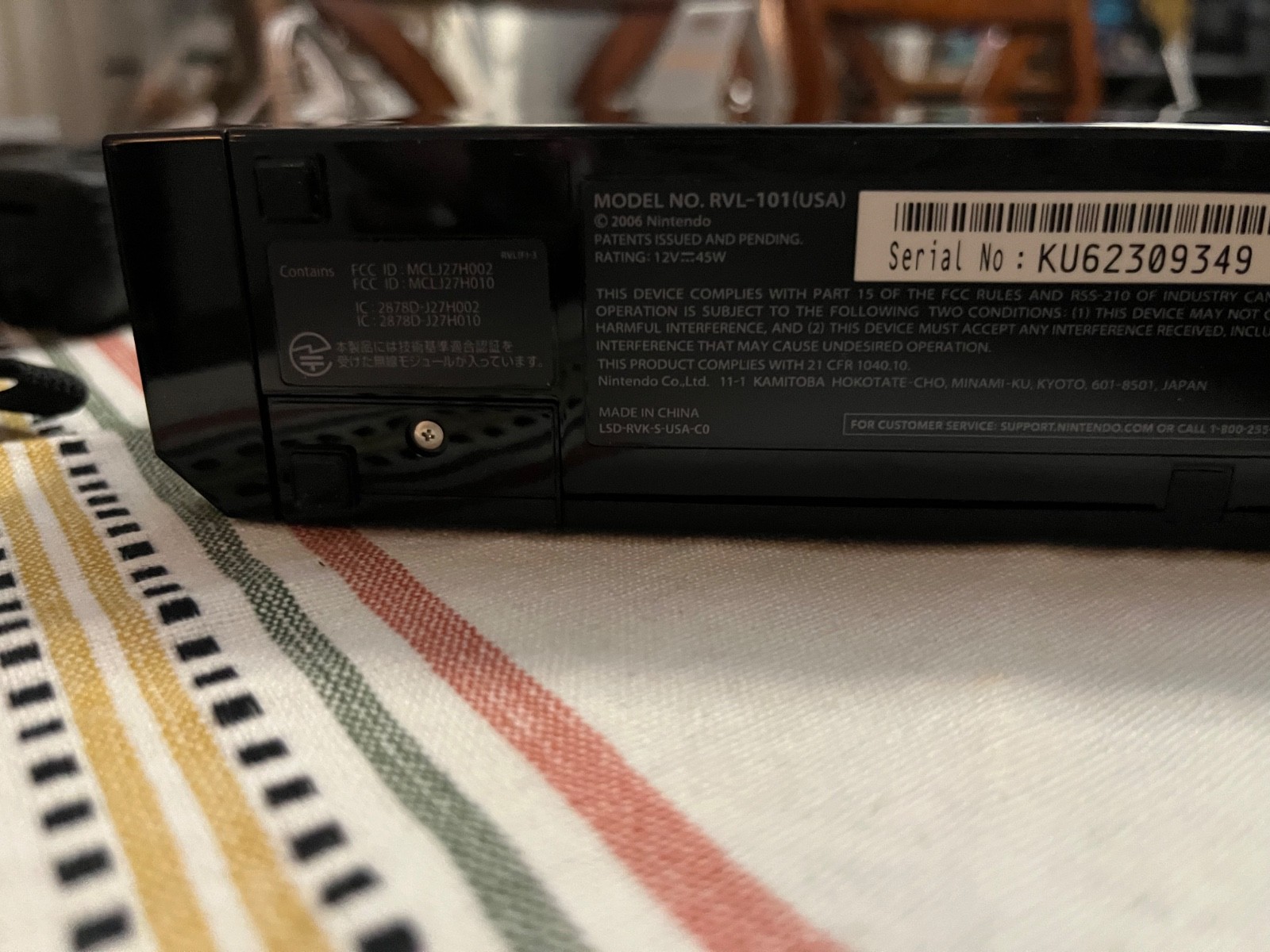 Nintendo RVLSKRP2 Wii Console with Wii Sports Resort
