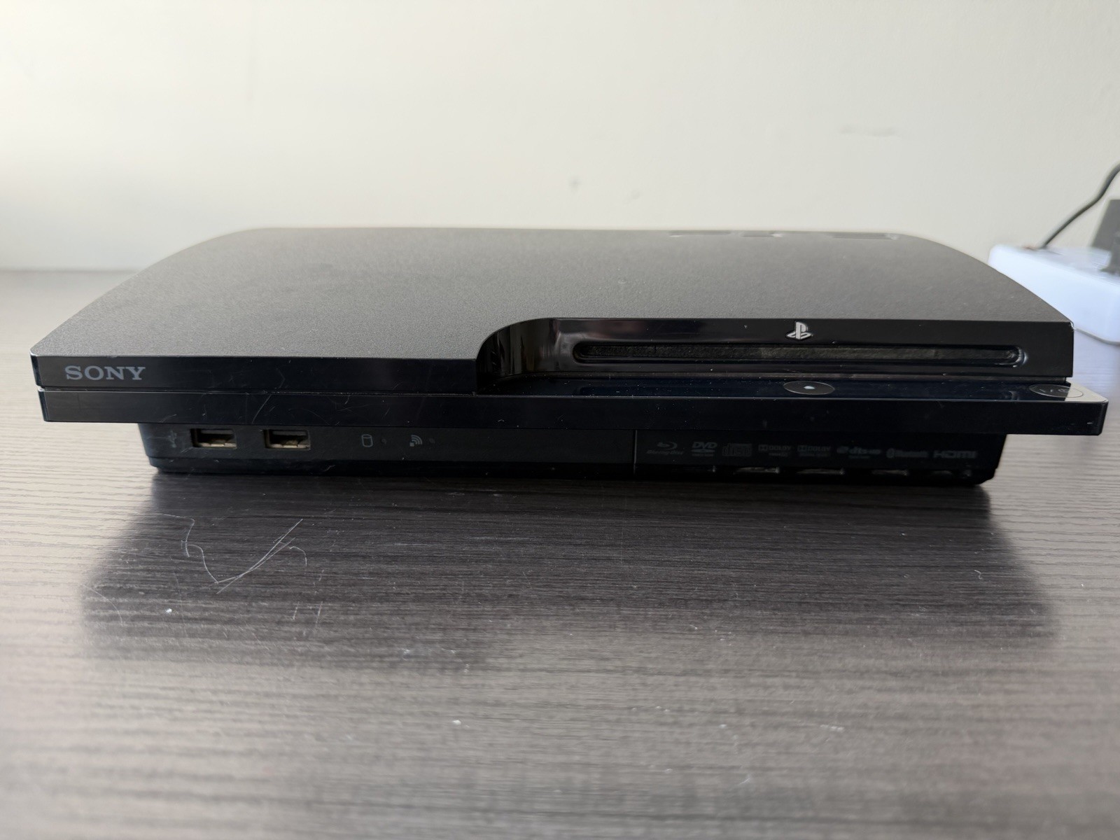 Sony PS3 Slim 160GB Console CECH-2501A Black Bundle w/ 3rd Party Controller