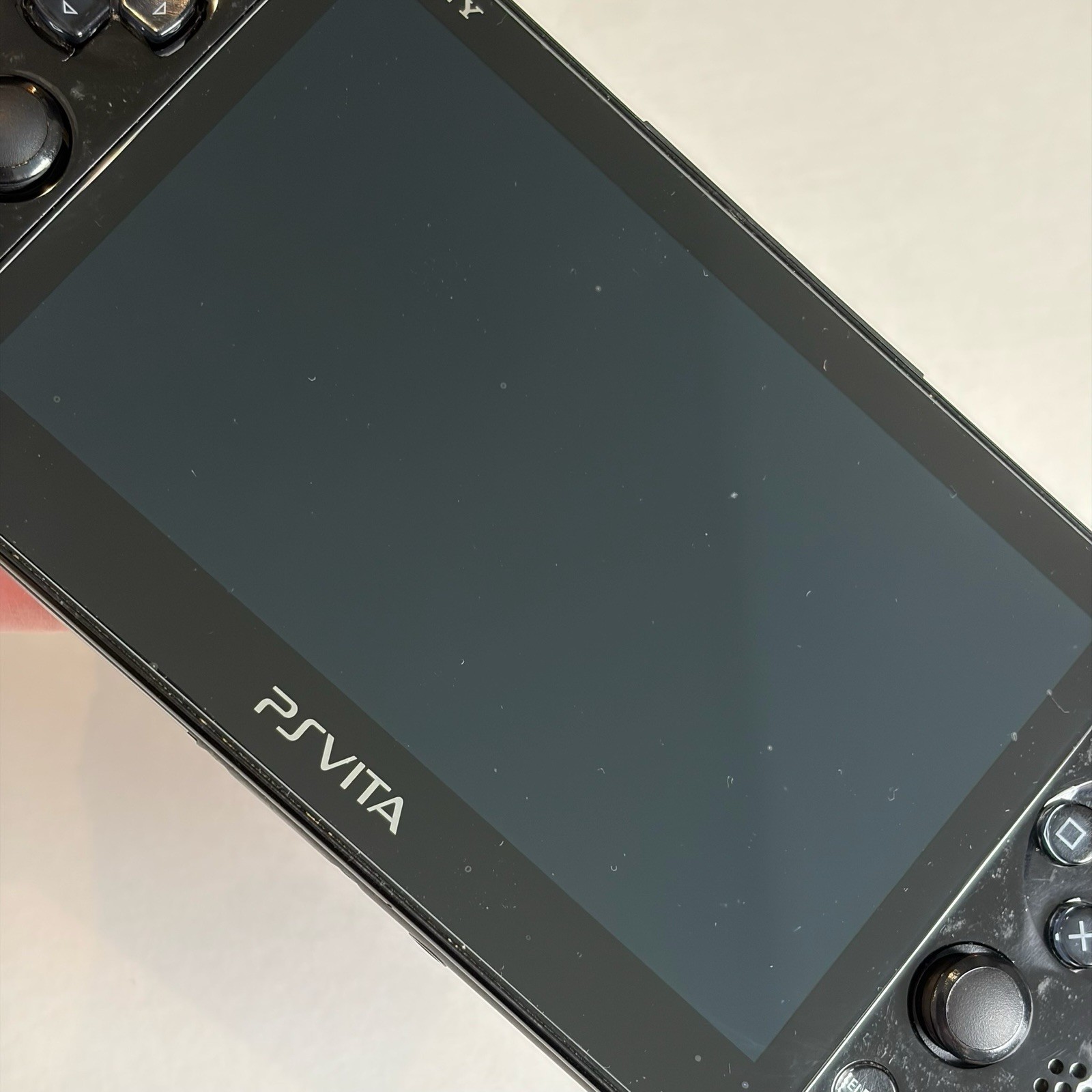 SONY PS Vita PCH-2000 Console Black Very Good Fast Shipping No joystick drift.