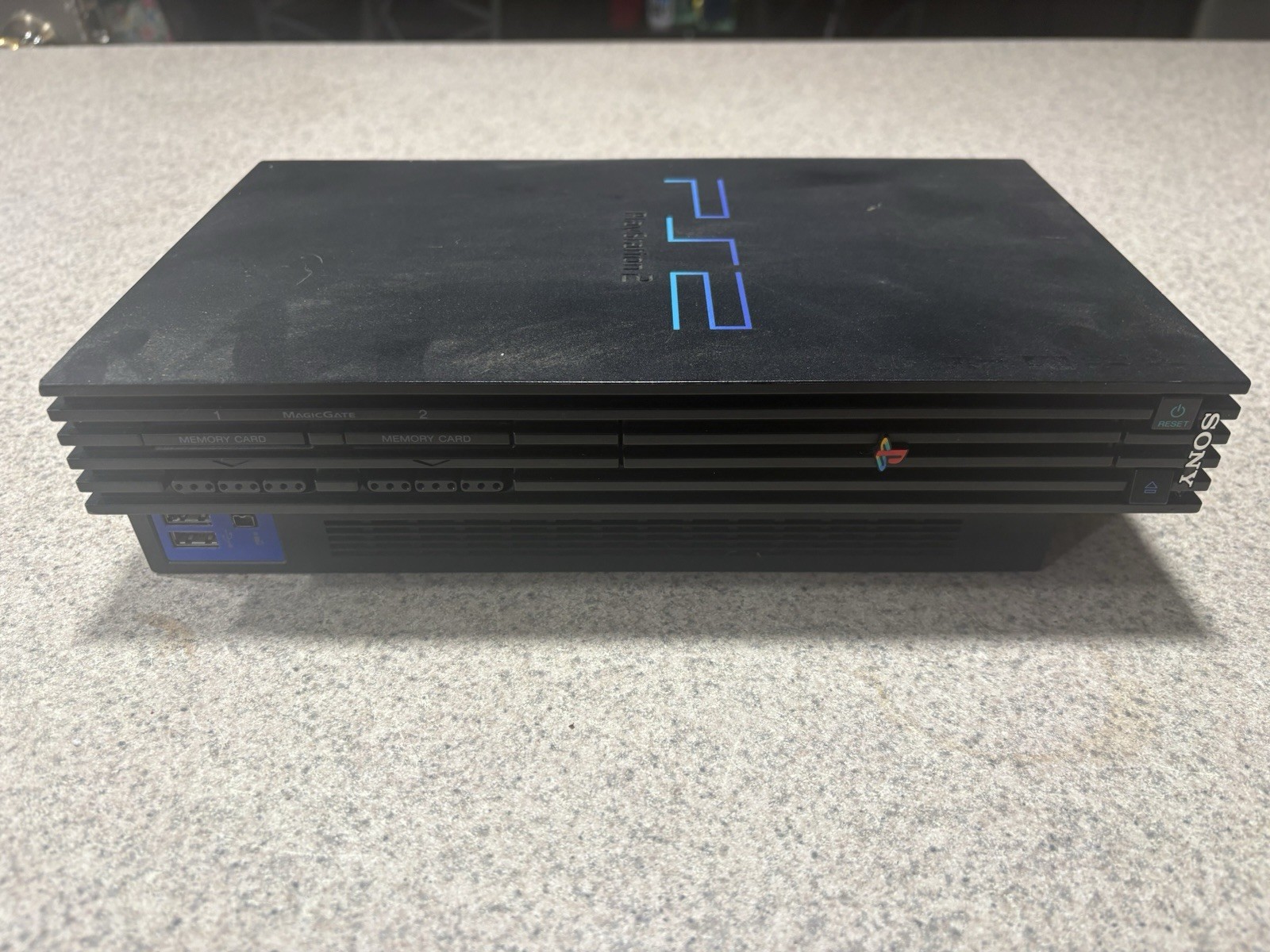 ***CERTIFIED*** Sony PlayStation 2 PS2 SCPH-39001 Bundle 4 Controllers 2x256MB