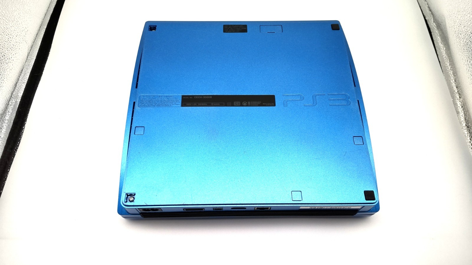 Tested Sony PS3 Console 320GB Splash Blue CECH-3000BSB W/Controller