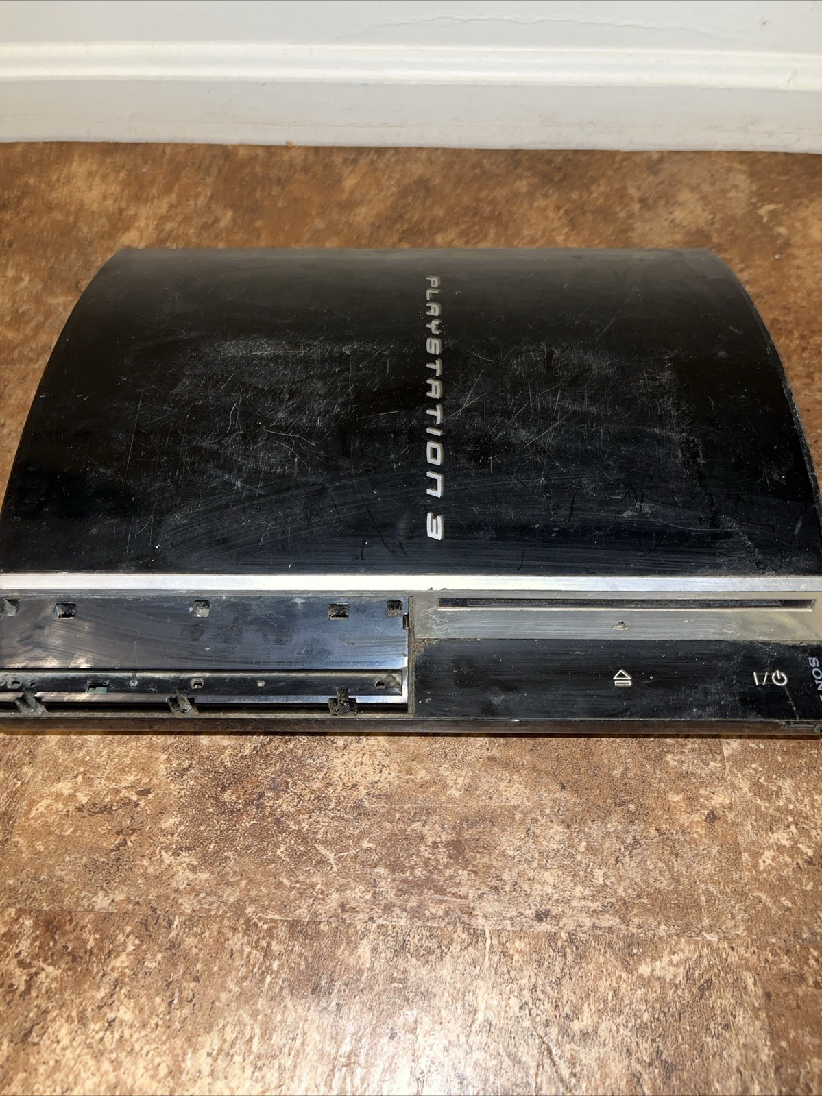 Sony PlayStation 3 PS3 Cechk01 Fat Console Only ( UNTESTED PARTS OR REPAIR)
