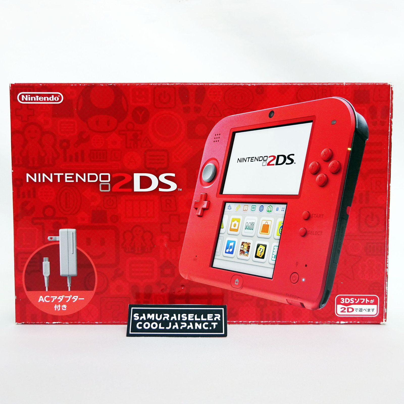 Nintendo 2DS Console System Red from Japan NEW