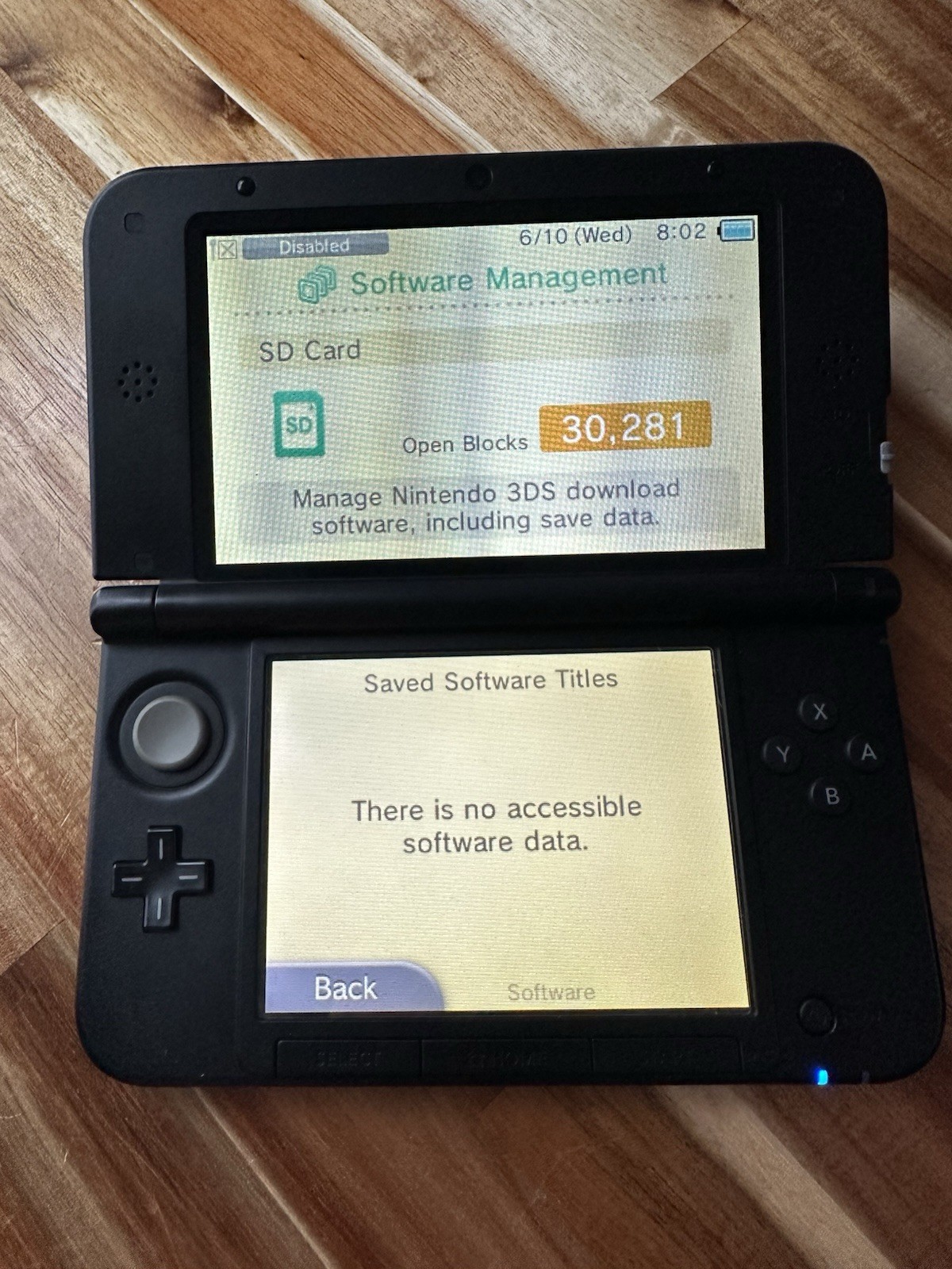 Nintendo 3DS XL Red (W/ Case/Chargers & 4GB SD Card) Tested/Works (Read Details)