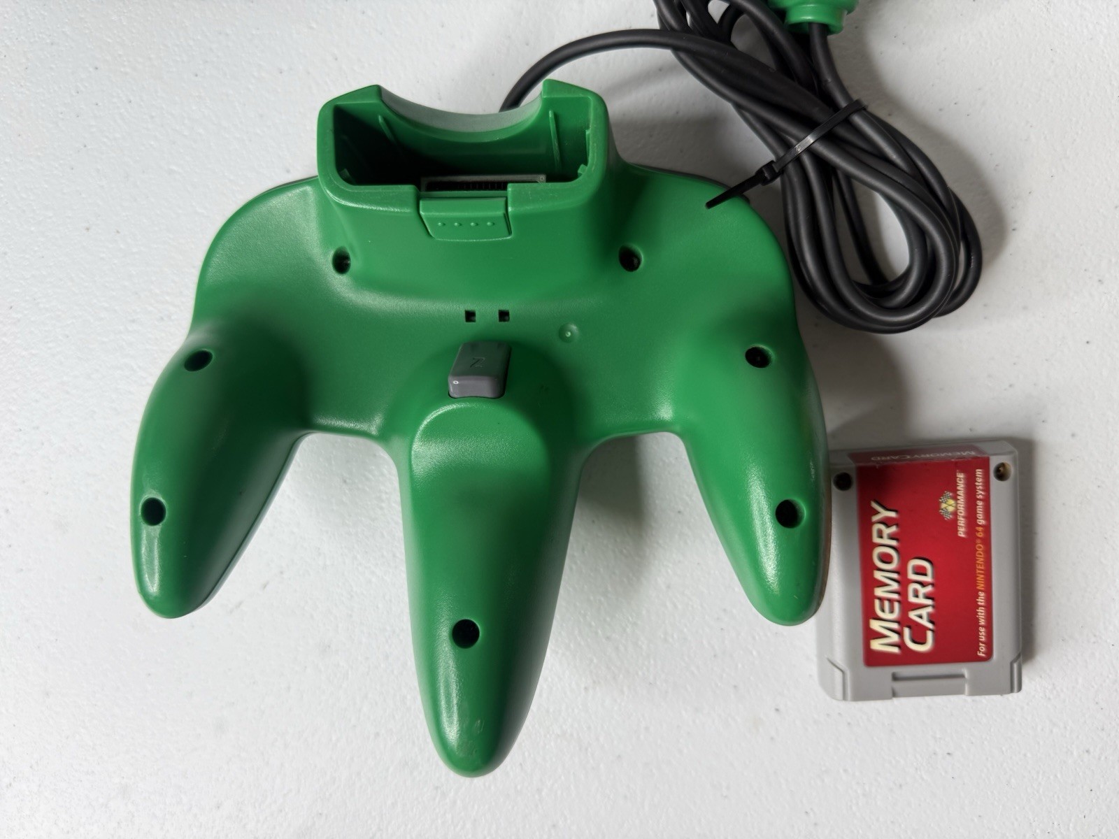Nintendo 64 Home Console – Black With OEM Controller And Memory Card Tested