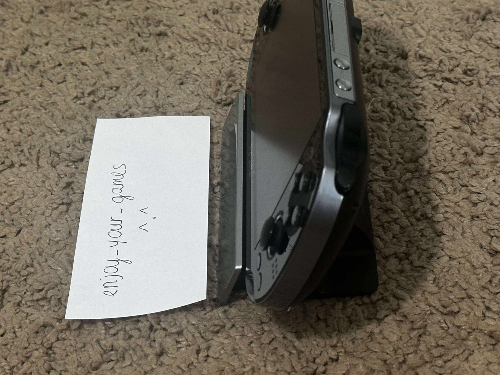 Sony PS Vita OLED PCH-1000/1100 Black Model WIFI with Charger – SHIP IN 1-DAY