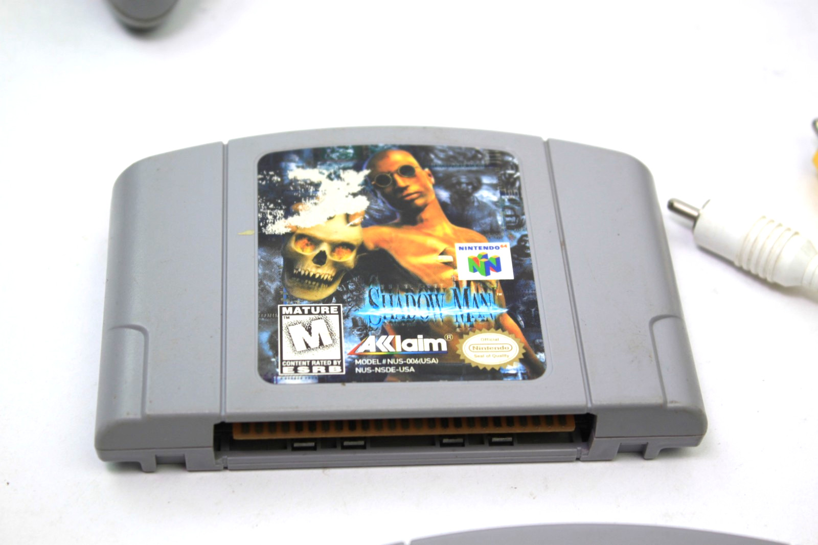 Nintendo 64 N64 Console NUS-001 w/ 2 Games Super Smash Bros – Shadow Man
