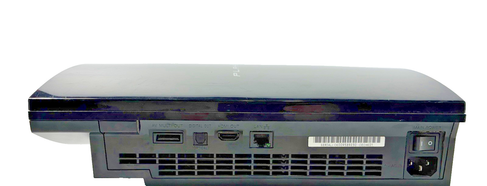 Sony PlayStation 3 CECHK01 Parts/Repair Untested Powers On But No Hard Drive