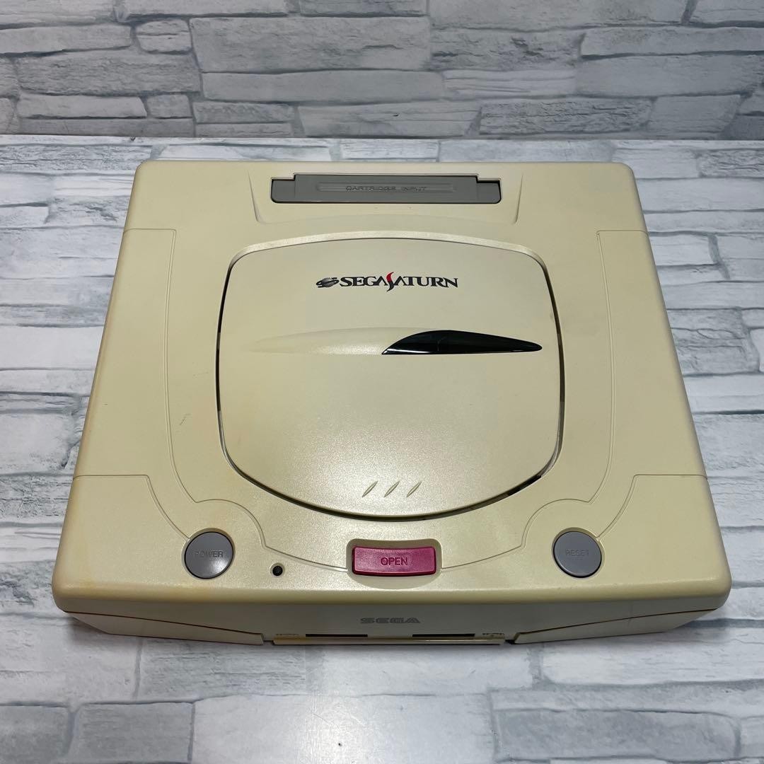 SEGA Saturn console HST 3220 with power memory controller tested