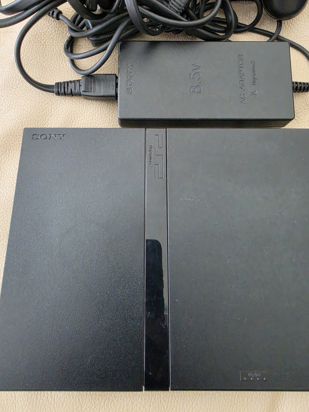 Sony PlayStation 2 PS2 Slim Console Bundle SCPH-70012 w/ 10 Games WORKING GREAT!