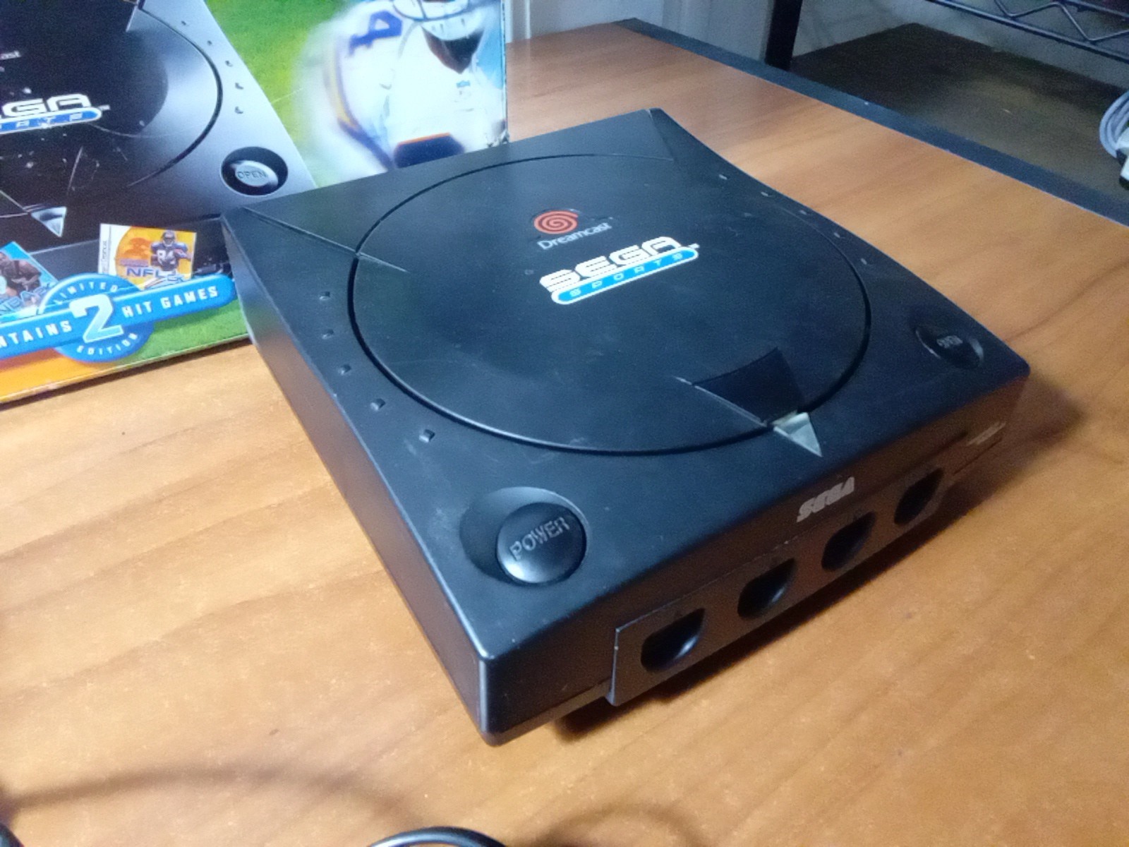 Sega Dreamcast Sports Edition Black Console Bundle NTSC USA Box + Manual TESTED