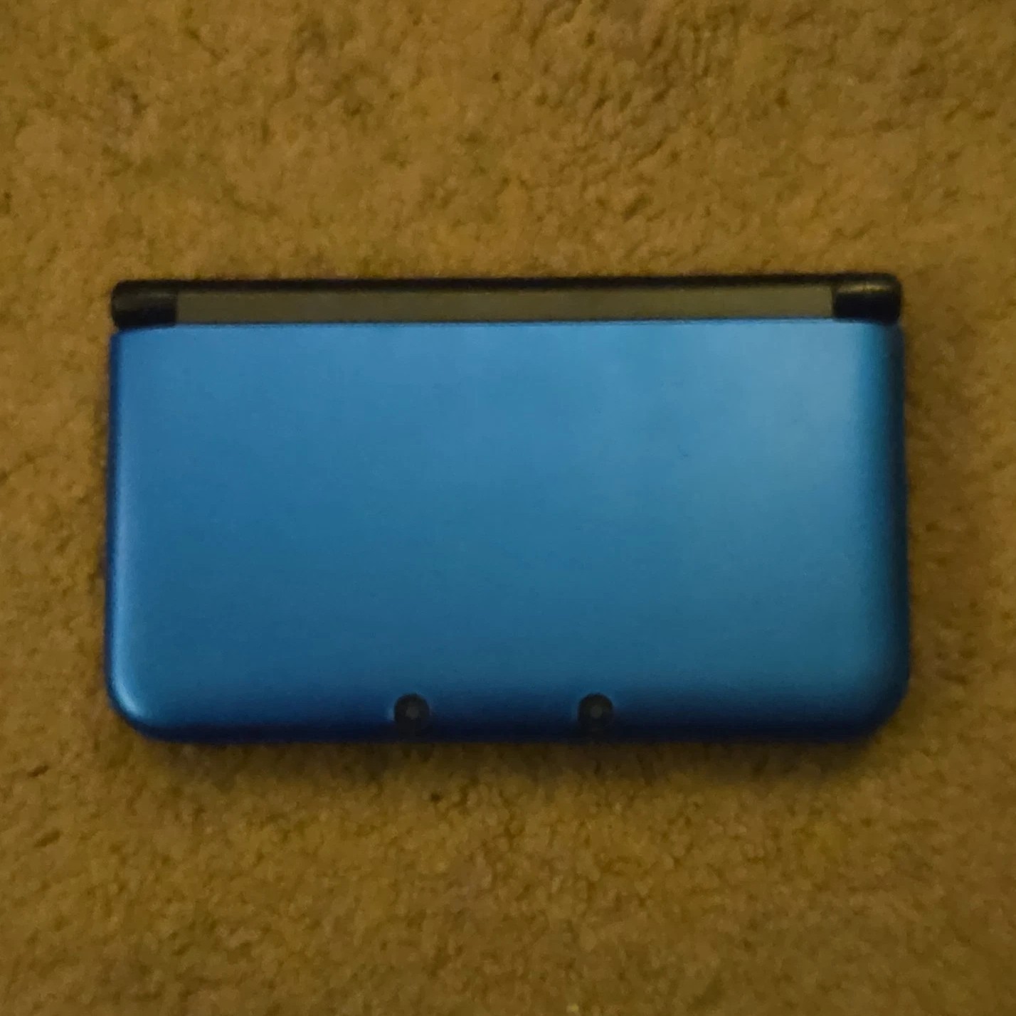 Nintendo 3DS XL Blue/Black Handheld Console 3D Audio Technology