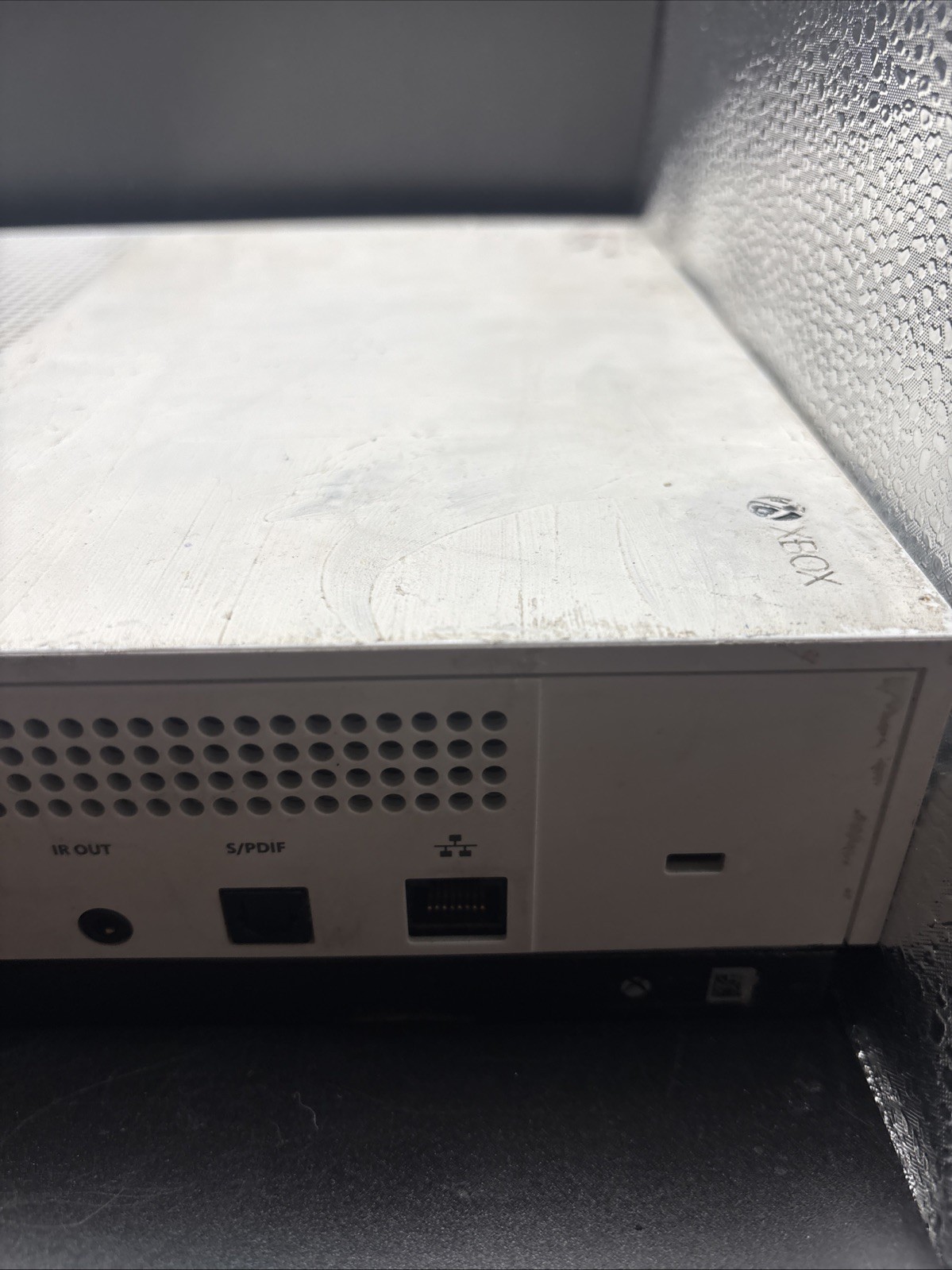Microsoft Xbox One S Console Only- No Cords – Tested – Working – Memory Unknown
