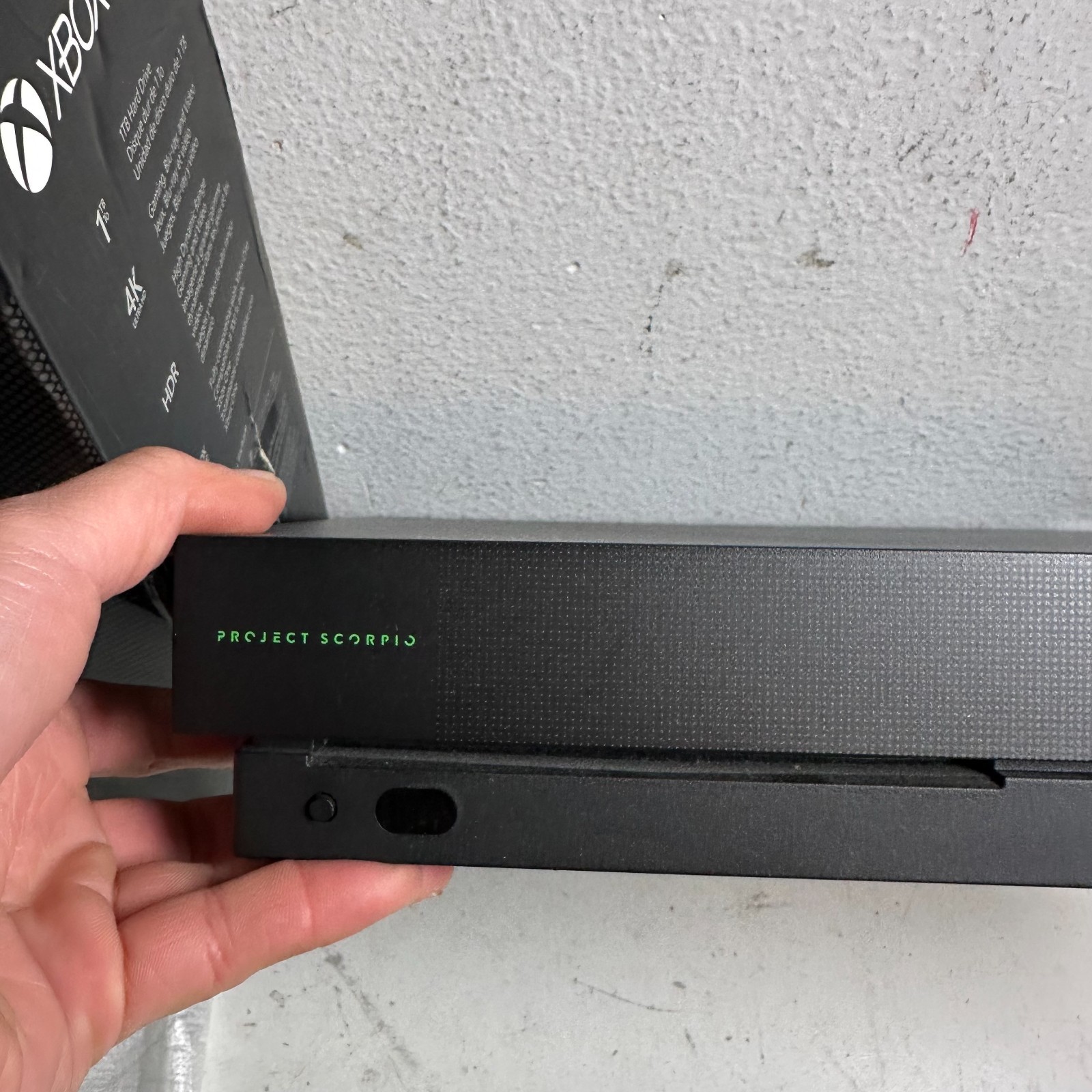 XBox One X PROJECT SCORPIO EDITION Console CIB TESTED 1 TB 2017