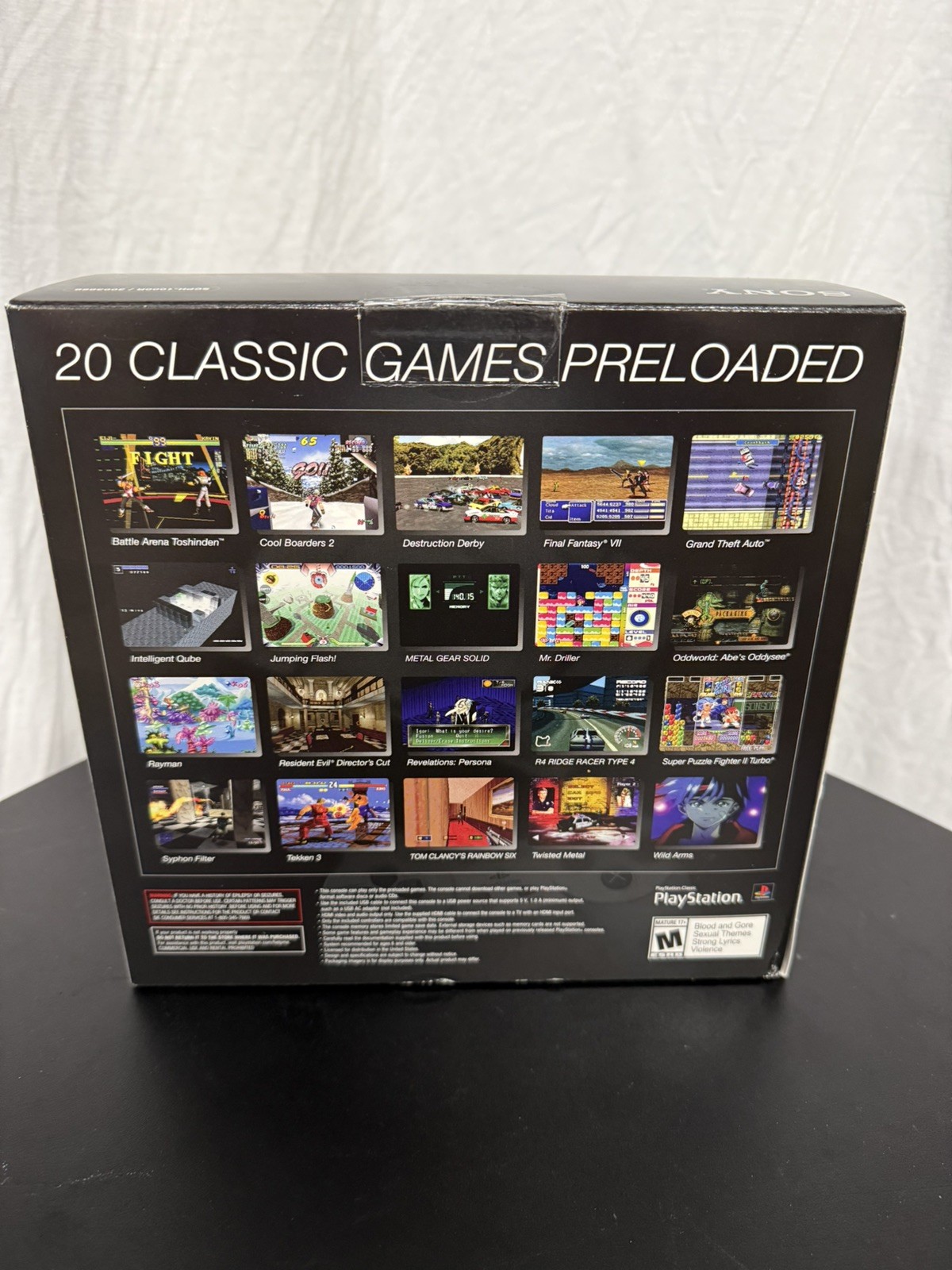 Sony PlayStation Classic Mini 2018 Edition NIB New And Sealed