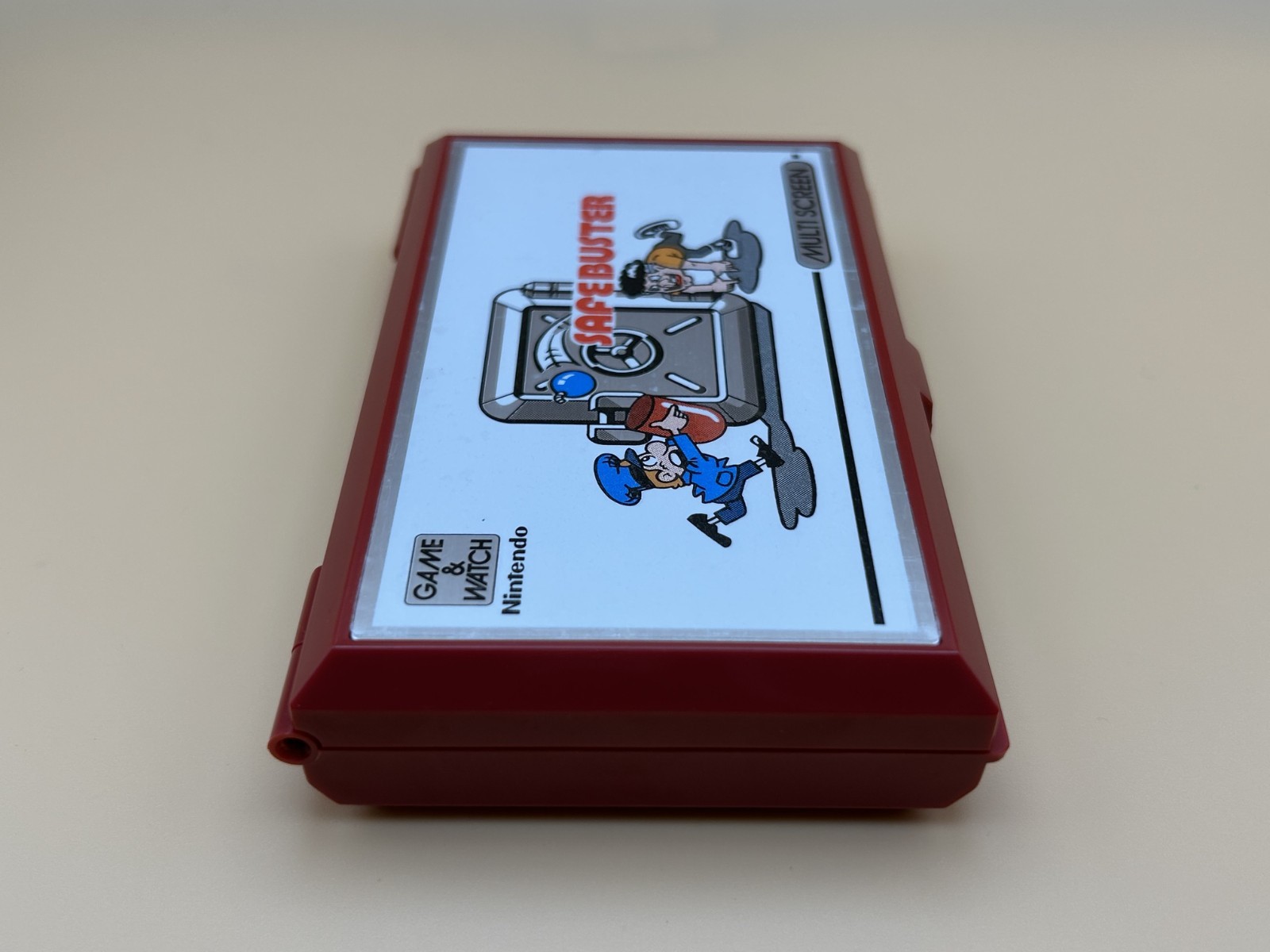 Nintendo Game & Watch SAFE BUSTER JB-63 MIB 1988 MINT IN BOX