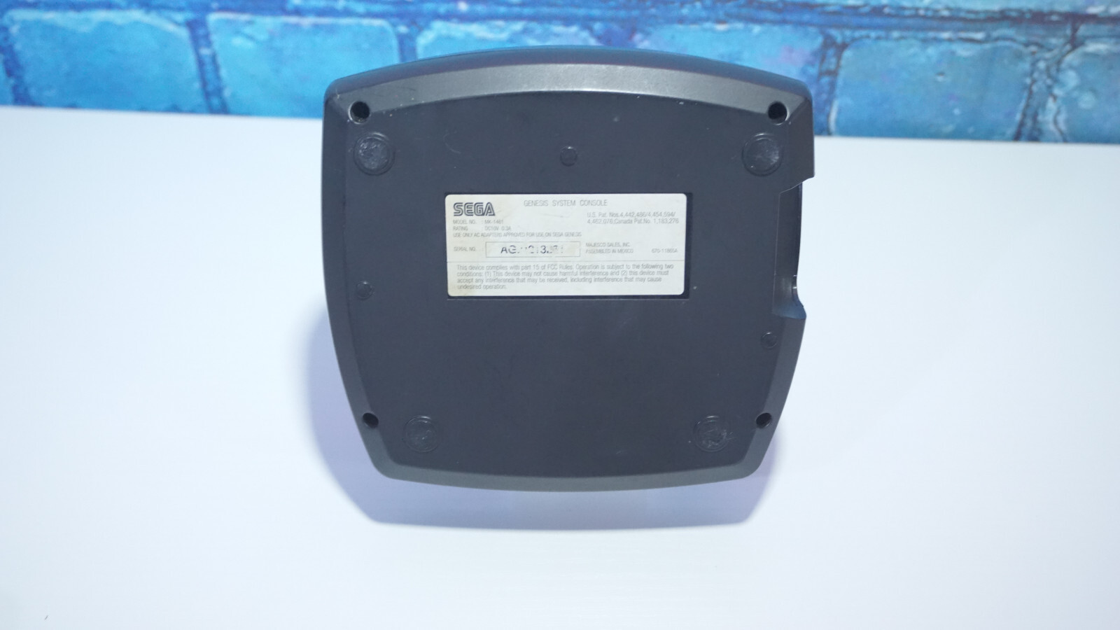 SEGA Genesis Model III 3 MK-1461 Console with RF Wire, Power Cord, & Controller
