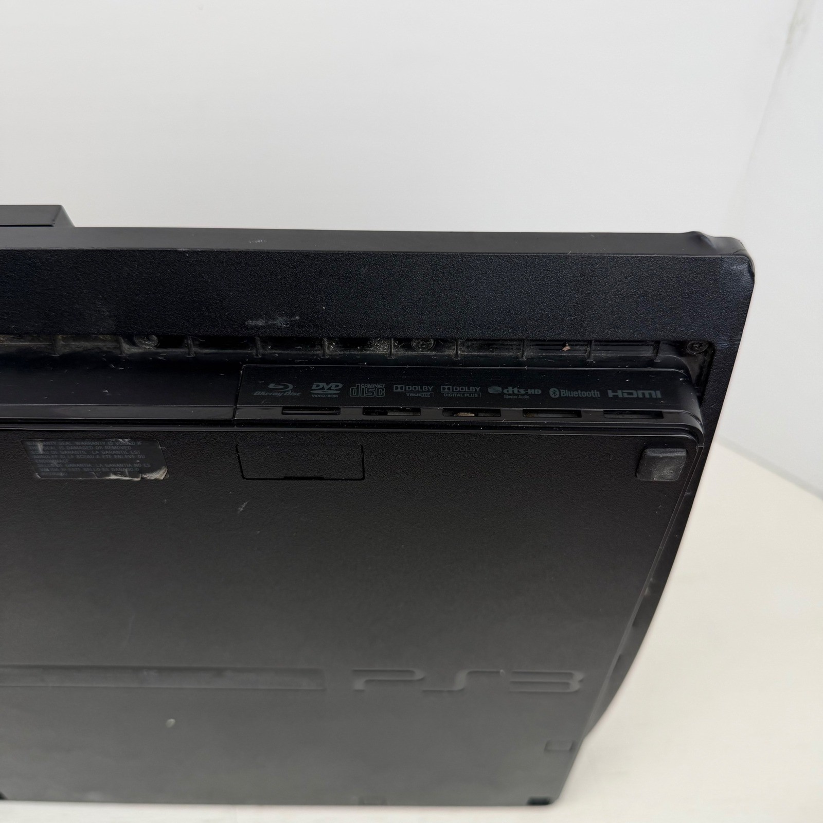 Sony PlayStation 3 PS3 Slim Charcoal Black Console CECH-2001A For Parts