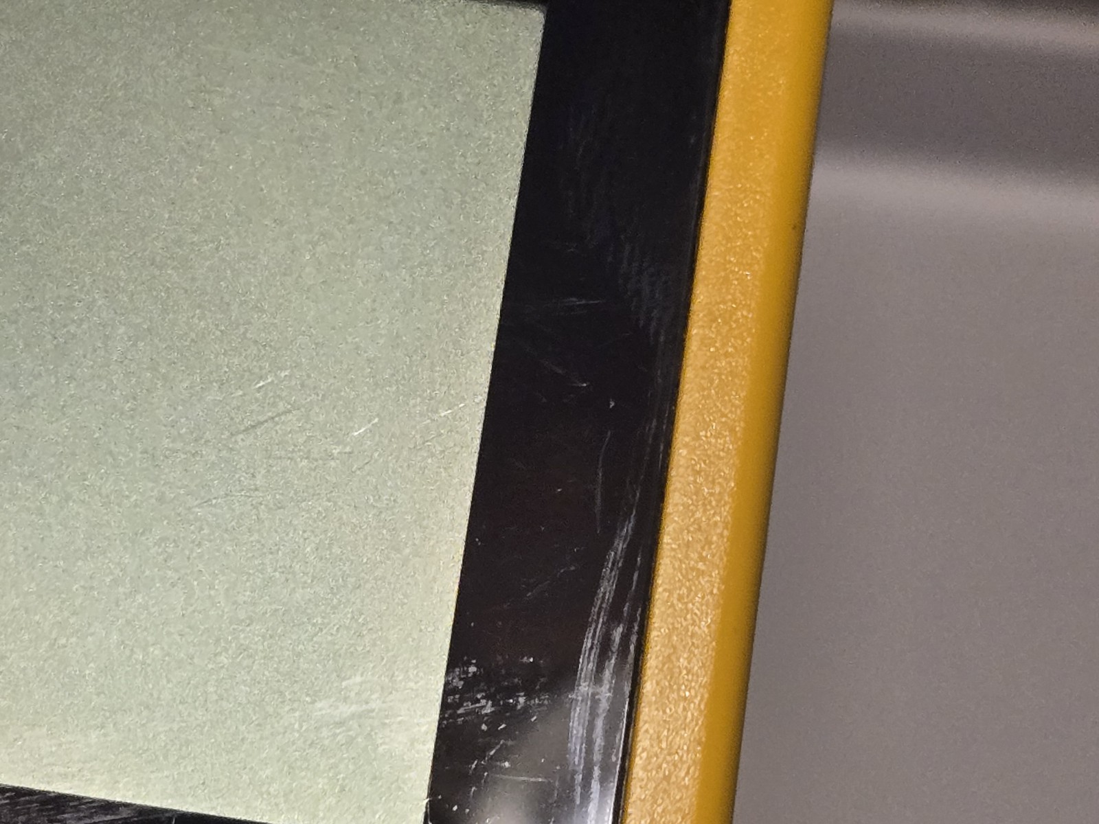 Nintendo Game Boy Pocket Yellow MGB-001 Console Tested Working Screen Line