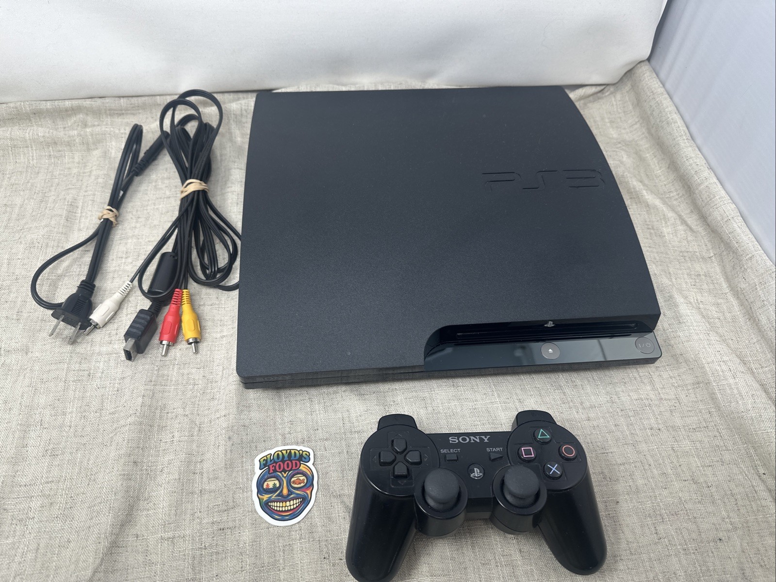 Sony PlayStation 3 Slim PS3 120GB Black Console Gaming System CECH-2001A