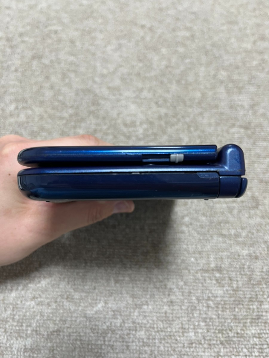 New 3DS LL XL Metalic blue Japan Nintendo Console region Japanese B814