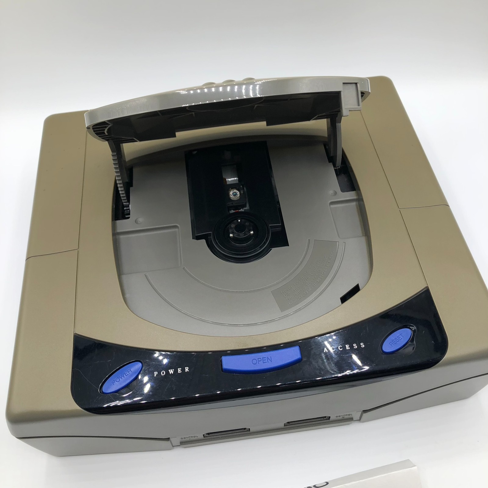 Sega Saturn SS Home Console HST-3210 Grey Tested working NTSC-J w/ Ctrlr+Cables